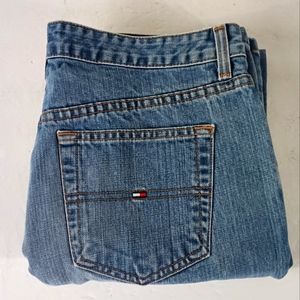 Tommy Hilfiger Lorider Zip Bootcut Blue Jeans Women's Size 10 Light Wash Denim